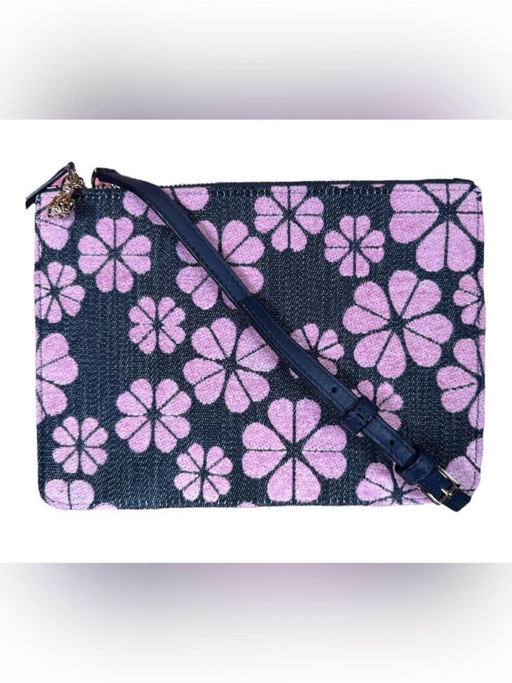 Kate Spade “On Purpose” Chenille Clover Crossbody NWT